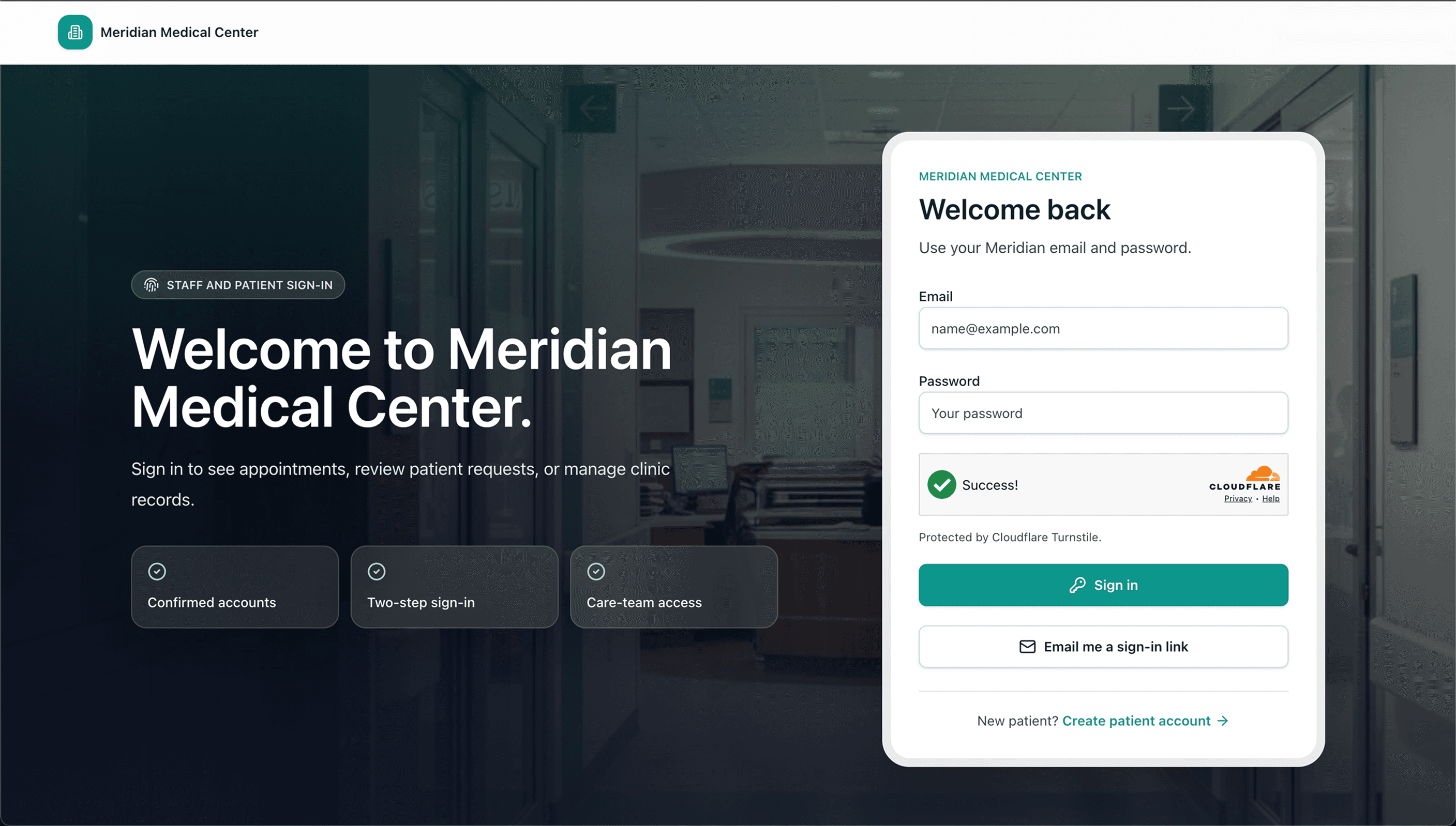 Preview of Meridian Medical Center